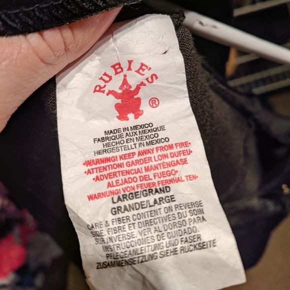 Halloween / Renaissance Faire Velvet Bell Sleeves Dress Cloak - Picture 6 of 6